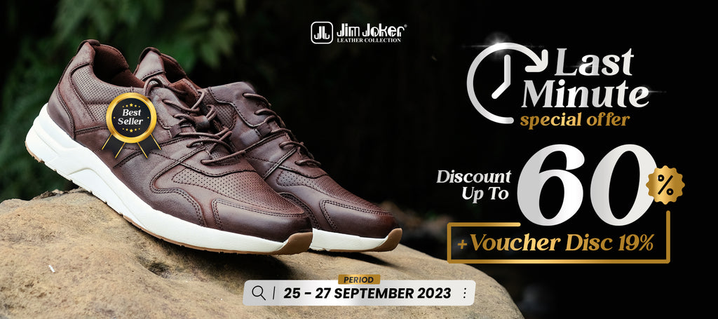 PROMO JIM JOKER LAST MINUTE SEPATU KULIT