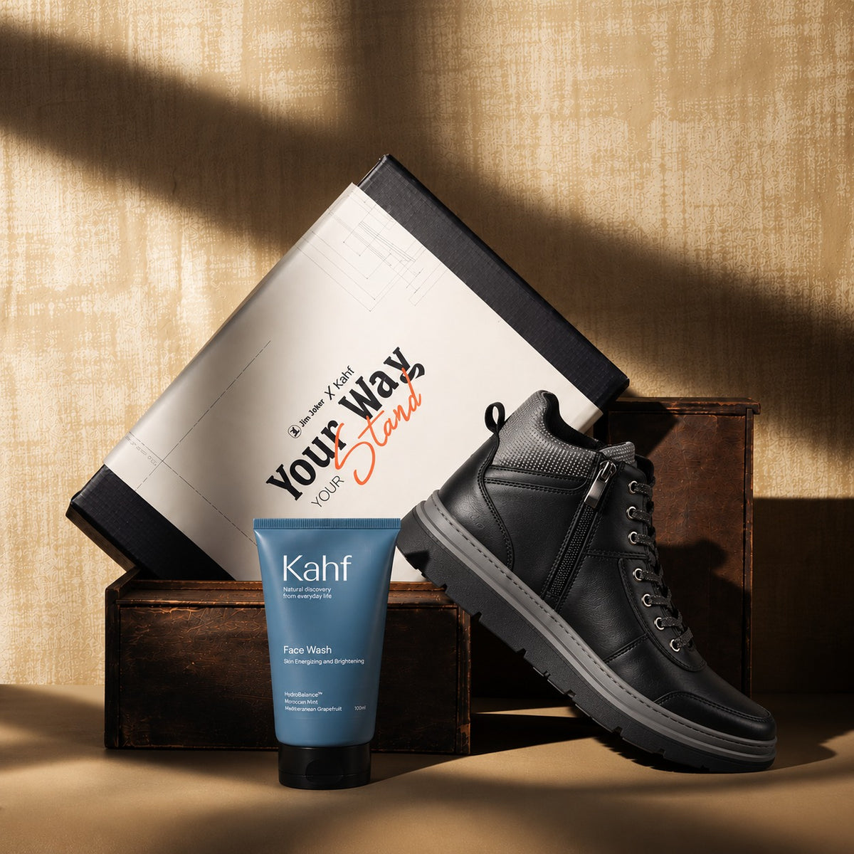 JIM JOKER Sean 1BG + KAHF Skin Energizing And Brightening Face Wash 100ml Revamp